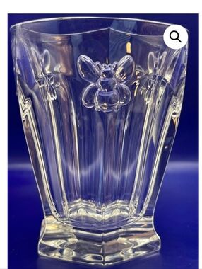 Vintage Lenox Crystal Butterfly Meadow old fashioned glass